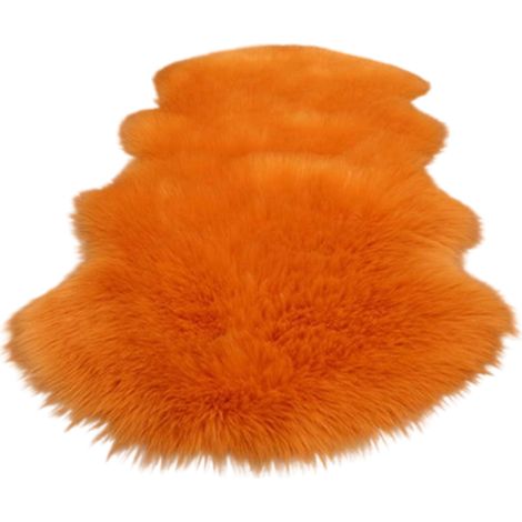 Tapis En Peluche - Imitation Peau De Mouton - Pour Salon Canapé Fenêtre Bay Salle À Manger Chambre - 1 Pièce (1/5)