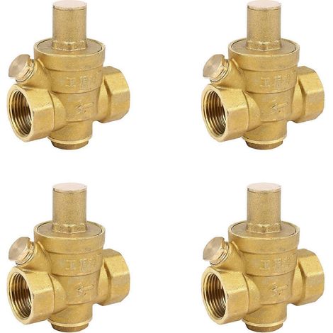 4X Dn20 3/4 pouce Régulateur de pression d'eau réglable 1,6 MPa (1/5)