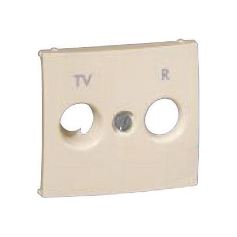 Cache prise TV / r VALENA ivoire LEGRAND 774366