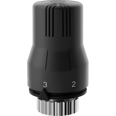 Mexen Uni-Term testa termostatica per radiatore, nera - W908-002-70 (1/2)