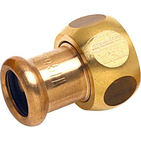 Demi-union laiton à sertir 8359G Ø35 2" chauffage et sanitaire - THERMADOR 8359G3550