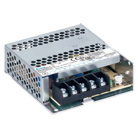 PMT-12V50W2BA: Geschlossene Schalttafelmontage von Delta, 12 V/4,2 A, niedriges Profil