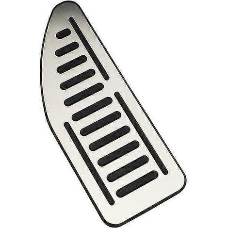 Repose-pédales en acier inoxydable pour Jeep Renegade, Compass et Fiat 500x (2014-2020) - Accessoires Pédales 1 pièce - Style 2 (1/5)