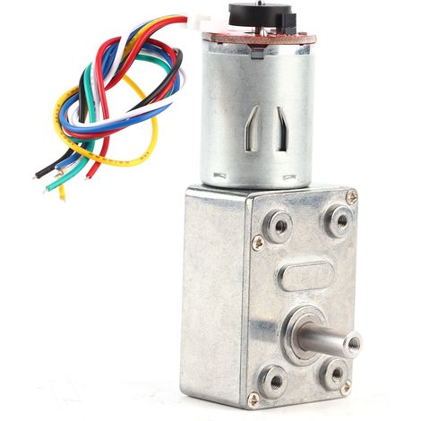 Geared Motor High Torque Reduction Motor with Encoder Srong Self locking(30RPM)