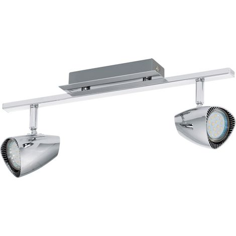 Spot Intérieur double Corbera - Argent (1/5)