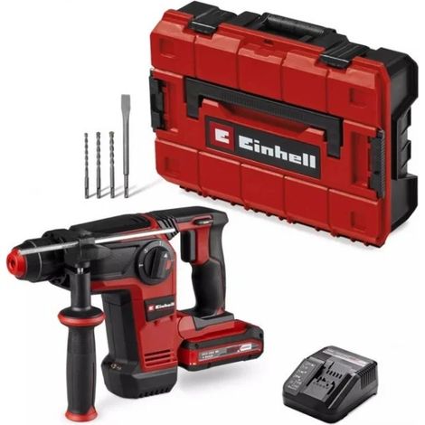 Einhell TP-HD 18/28 Li BL+4 (1x3,0Ah+) Martello tassellatore SDS-Plus PXC a batteria 18 V
