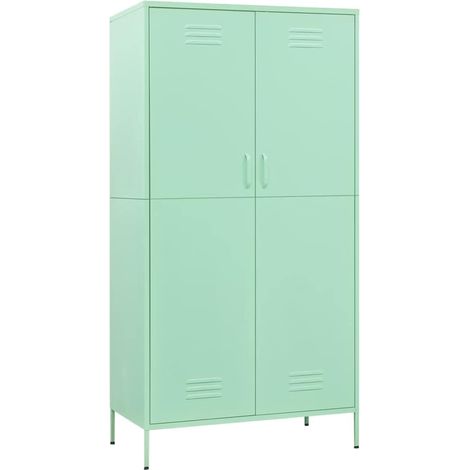 Wardrobe Mint 90x50x180 cm Steel vidaXL