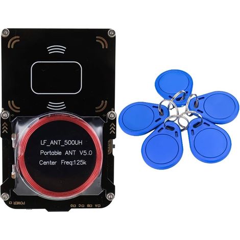Lecteur de Carte RFID Proxmark3 + 5XCUID Porte-Clés IC/ID Écrivain de Clés RFID Duplicateur NFC Copieur de Puce Intelligente 5.0 Programmeur Kit (1/5)