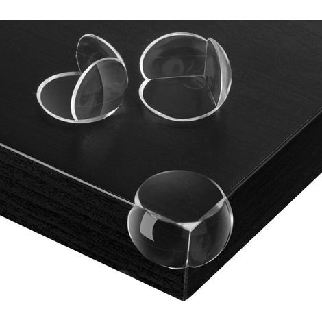20 Pièces Protection Coin Table Enfant Coins De Table Bébé Transparent De Meubles Adhésives Et Résistantes avec Sachet Zip (1/4)