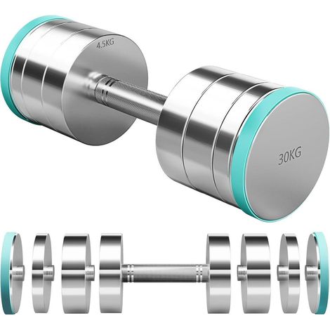 Hanteln Verstellbar Kurzhanteln 30kg 15kg 10kg 2er Set 1 x 30KG (1/5)