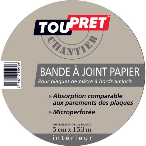 Nastro sigillante in carta 5cmx23m - Toupret