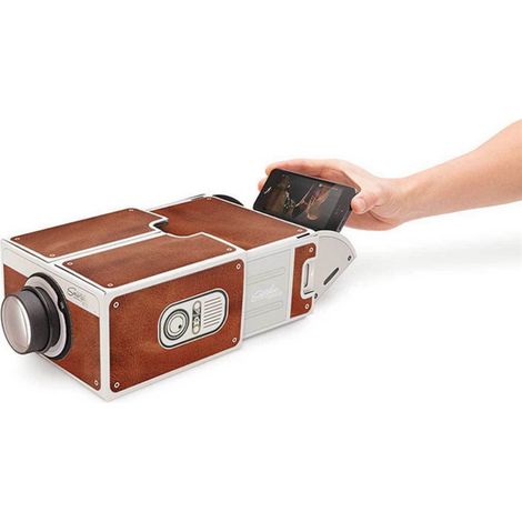 Filiyano – Projecteur mobile en carton à faire soi-même, téléphone portable pour smartphone Pro (1/5)