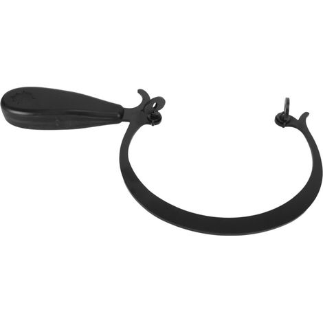 Beyamis Cadre de scie à métaux courbe pour bijoutier, avec poignée noire, pour outils de travail du bois et d'artisanat (1/5)