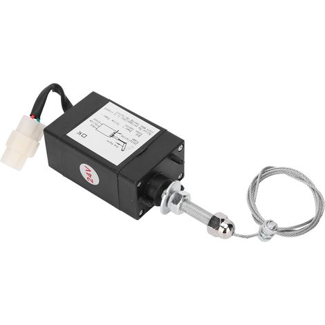 Normalerweise offenes Kunststoff-Absperrmagnetventil für Dieselmotoren, DC24V-Steuerschalter XHQPT (1/5)