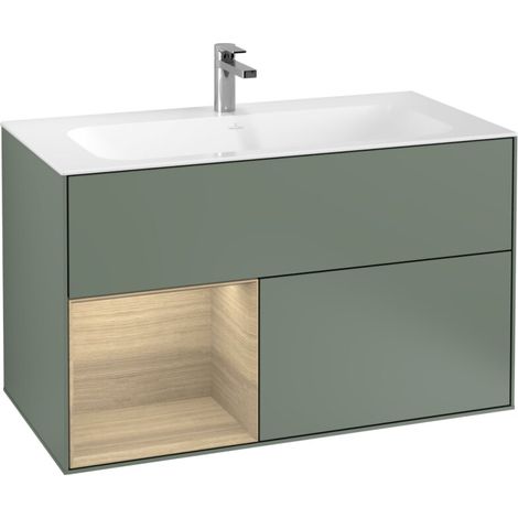 Villeroy & Boch F030PCGM Meuble sous-lavabo Finion F03