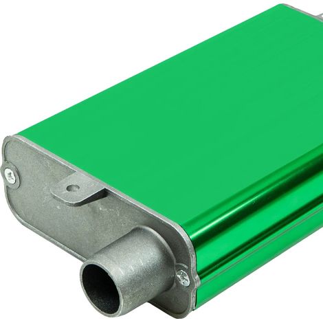 Silencieux de Chauffage Diesel, Réduction du Bruit, Compatibilité Universelle, Argent (1/5)