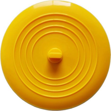 Tapón de silicona para bañera, 4 piezas, tapón de desagüe universal para fregadero, tapa de desagüe fregadero (15 cm/6 pulgadas), azul, 15 cm (1/5)