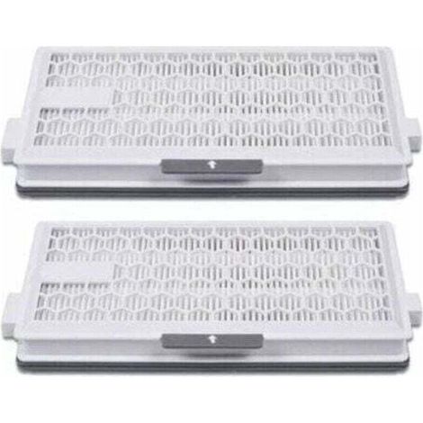 Airclean Plus 50 HEPA-Filter für Miele Complete C3 Powerline, S8340 und Air Clean SF-HA 50 Staubsauger, kompatibel mit den Modellen Complete C2, C3, Compact C1 und C2-2. 2 Ersatzteile enthalten. – Cre