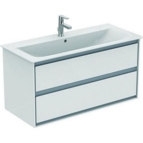 frontale cassetto superiore CONNECT AIR 1000 mm rovere e bianco opaco per mobile lavabo IDEAL STANDARD