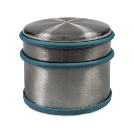 Tope de puerta Alpina acero inox 9,2x7,4 cm antideslizante (1/2)