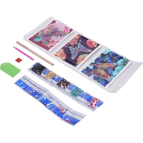 Grande capacité 3 compartiments, pochette murale de rangement pliable, organiseur suspendu pour chambre et salle de bain, sac à accrocher avec pochettes, rangement mural pratique. (1/5)