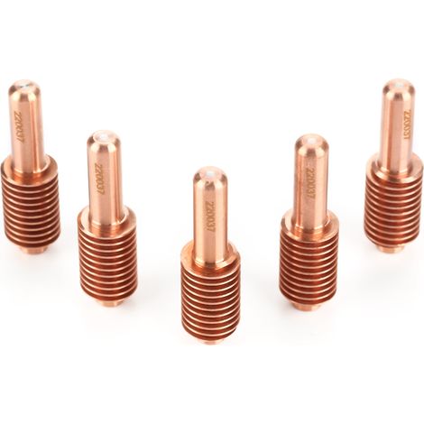 Kit de 5 électrodes consommables pour torche de découpe plasma MAX1650 (réf. 220037) (1/5)