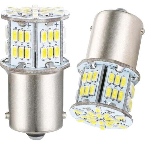 1156 P21W LED Ampoules 54SMD BA15S 7506 1141 Ampoule de LED pour Clignotants Feu Recul Feu Direction Voiture Feux Anti-Brouillard Lampe 12V (1/4)