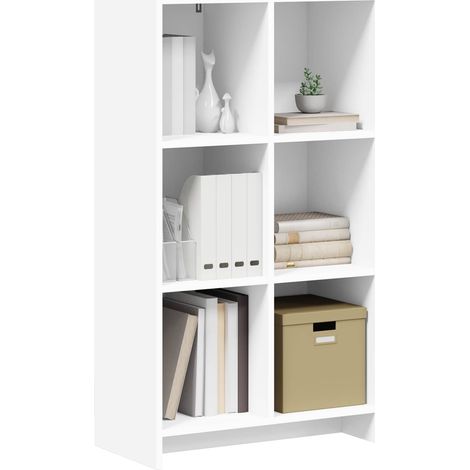 Libreria  Armadio per Libri Bianco 59 x 30 x 111 cm Legno ingegnerizzato (1/5)