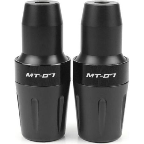 Dispositivi di protezione anticaduta per moto, piastre paramotore e tamponi paratelaio (neri) adatti ai modelli MT07 2014-2023 e Tracer700/2020-2021. (1/2)