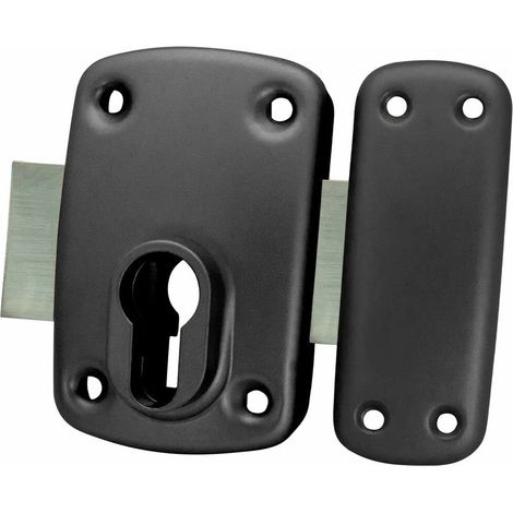 Serrure de sécurité X5 Recouvrir Acier Gris foncé 110 mm (1/2)