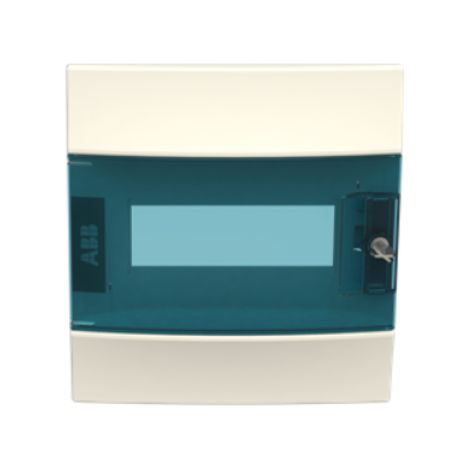 Porta frontale mistral41f quadri elettrici trasparente a filo 8m abb 41f08x12 (1/3)