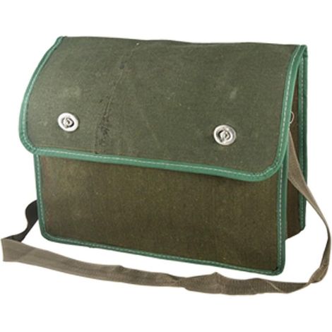 Verstellbarer Schultergurt Baumarkt 2 Taschen Army Green Elektriker Elektro- & Handwerkzeuge