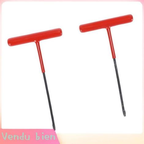 Garosa outil d'extraction de ressort d'échappement Crochet de moto coffret Crochet de tige de valve, outil de réparation de pneus (1/4)