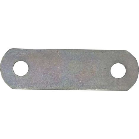 plaquette d'assemblage 2 trous 40