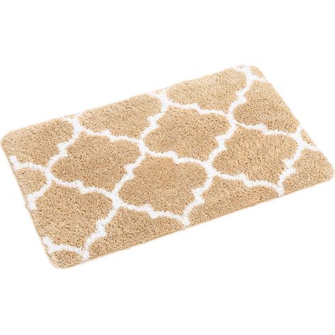 Tapis d'intérieur antidérapant, absorbant et antitache, idéal pour l'entrée. Modèle standard, couleur champagne. (1/5)