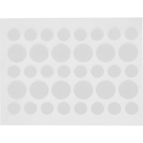 36 autocollants hydrocolloïdes transparents pour boutons, patchs correcteurs dissimulants, feuille de 36 pièces (1/5)