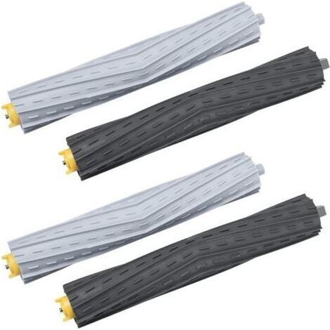 Accessoires de Brosse pour iRobot Roomba 800 & 900 Série, Brosse Principale pour 860 861 865 866 870 871 880 885 886 890 900 960 966 980 Robot Aspirateur avec 4 Brosses en Caoutchouc (1/4)