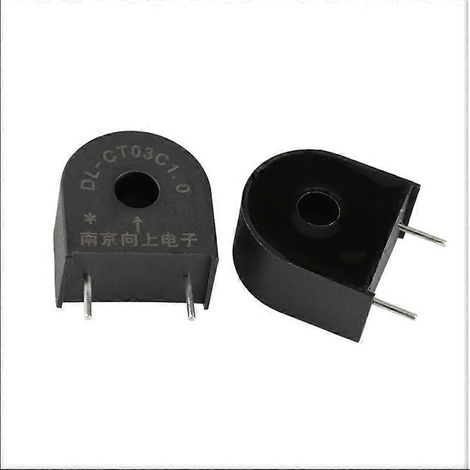 Transformateur de courant alternatif DL-CT03C1.0 5A / 5mA10A pour circuit imprimé basse tension, petit format domestique miniature (DL-CT04C2.0 5A-5mA) (1/3)