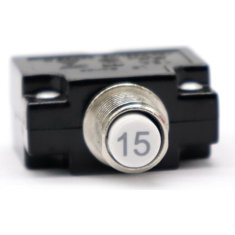 AC 125/250 V 15A réinitialiser le commutateur thermique Protection contre les surcharges disjoncteur protecteur (1/5)