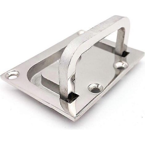 Poignée de levage encastrée Jinyi pour trappe de bateau, en acier inoxydable, pour yachts et bateaux (1 pièce) (1/5)