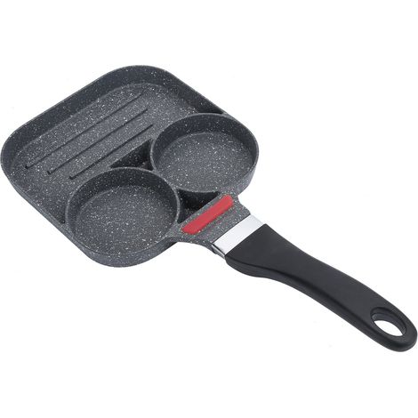 Poêle à Omelette Crêpière pour Cuisinière à Gaz - Ustensile de Cuisine Petit Déjeuner (1/5)