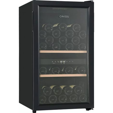 Cave à vin multi-températures 56 bouteilles - Caviss - CT2PL56CB