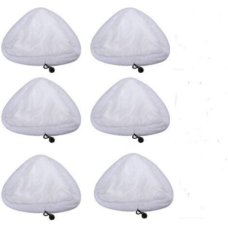 6 Pcs Adaptable Shark Steam Mop Set Cloth Shark Microfiber Mop Head Accessories H20 X5 S302 S001 (1/5)