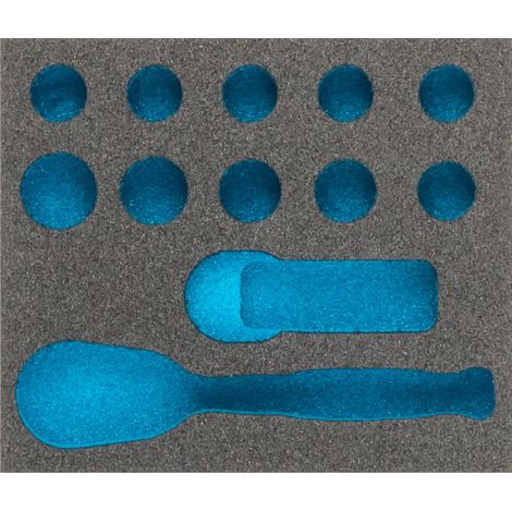 Garniture en mousse souple bimatière 163-383L HAZET