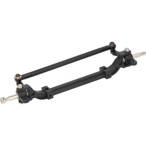 Biellette de direction assistée avant pour voiture RC Tamiya série 1/14, noire (1/5)