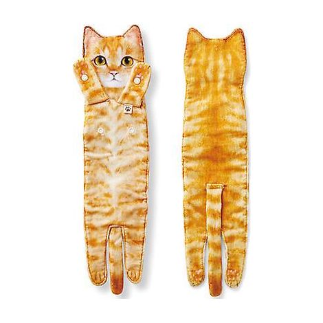 gant De Toilette En Forme De Chat Serviettes Absorbantes Mignonnes Pour La Salle De Bain Et La Cuisine Pour La Maison - Essuie-mains Dcoratifs E (1/5)