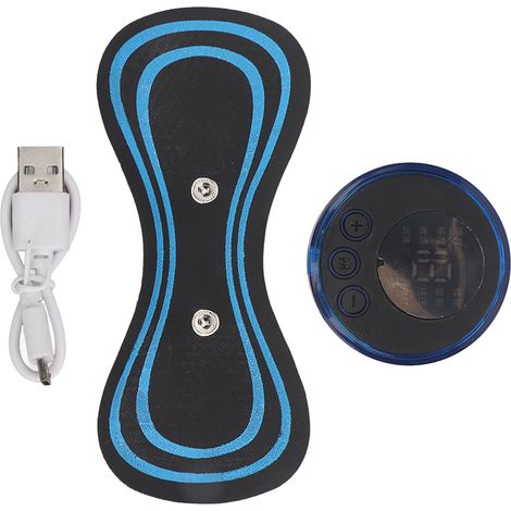 Patch cervicale électrique micro-courant 8 modes 19 niveaux, soulagement fatigue et relaxation musculaire autocollant. (1/5)