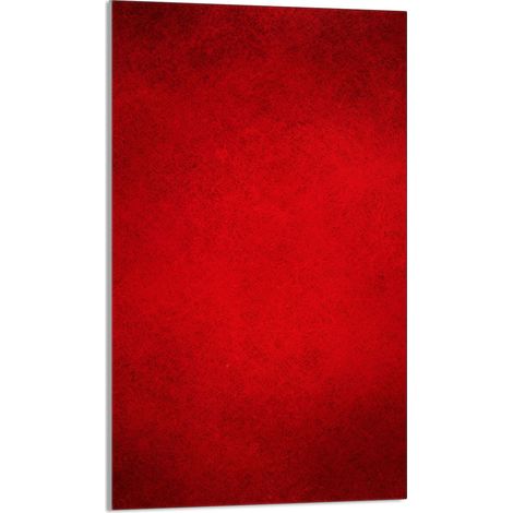 TAGLIERE IN VETRO 30x52 Rosso (1/5)
