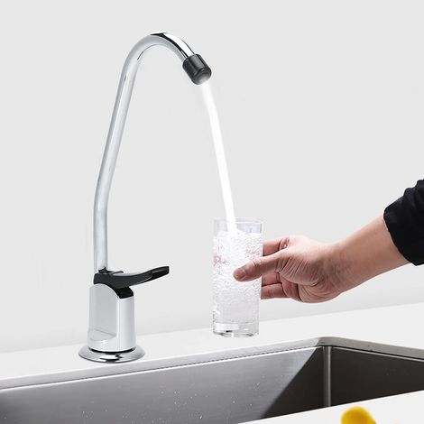 Robinet de cuisine à poignée unique G1/4 po pour électrolyseur d'eau, purificateur d'eau, filtre à eau, adoucisseur d'eau (1/5)