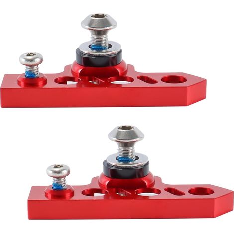 Rallonge de Support de Frein C pour vélo, Adaptateur d'étrier de Frein à Pince en C de 10 mm pour vélos de Course, Rouge (1/5)
